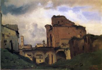 Jean-Baptiste-Camille Corot : Basilica of Constantine
